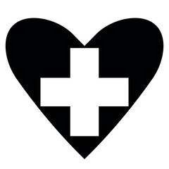 heart and cross