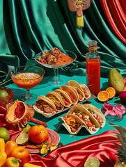 Vibrant Fiesta Feast: A Celebration of Mexican Cuisine