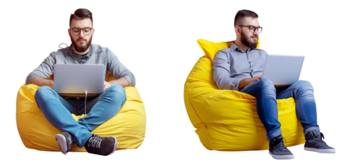 students with laptop