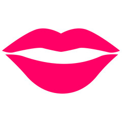 lips isolated on white background