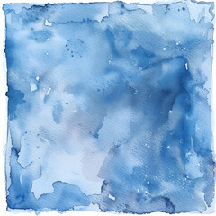blue watercolor of water