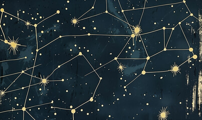 Fototapeta premium seamless pattern with stars