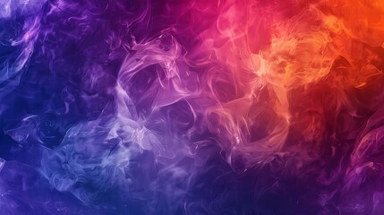 Smoke background with abstract modern colors.