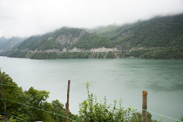 lake in the mountains