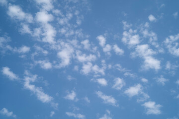 blue sky with clouds