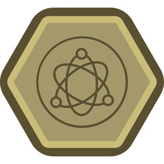 Science Fiction Line Polygon Icon © Haris