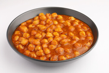 indian traditional food chhole/Punjabi Chhole Curry, Indian food