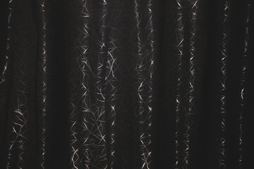 dark fabric texture curtain with sparks elements background wallpaper concept picture template