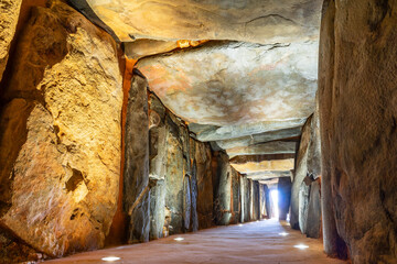 Soto dolmen, between 3000 and 2500 BC, Trigueros, Huelva, Andalusia, Spain
