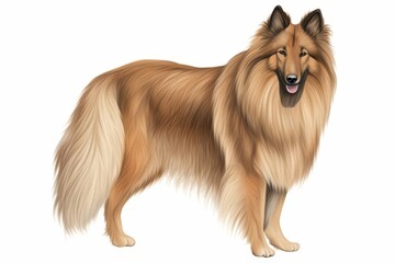 Obraz premium A collie is a breed of herding dog from Scotland