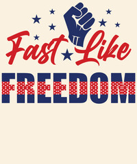 Fast like freedom Graphic Design