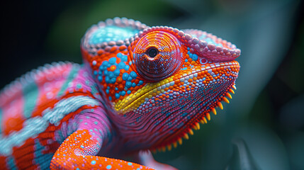 Obraz premium chameleon