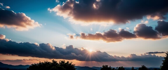 Fototapeta premium Sky Image for Social Media Posts