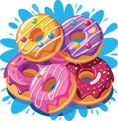 doughnut Vector illustration