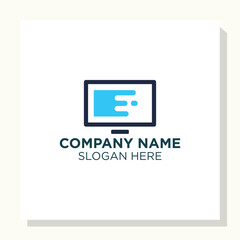 Fototapeta premium smart wallet logo design concept, payment logo design inspiration, technology and business logo