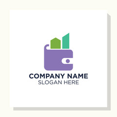 smart wallet logo design concept, payment logo design inspiration, technology and business logo