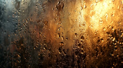 Background illustration, Close-up of a glass surface with smudges and fingerprints, capturing the intricate details of dirt and reflections, ideal for adding a realistic and gritty texture to