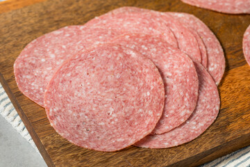 Red Italian Deli Salami