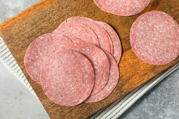 Red Italian Deli Salami