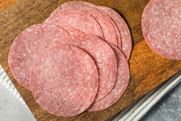 Red Italian Deli Salami