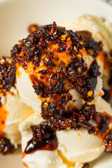Cold Spicy Chili Crisp Ice Cream