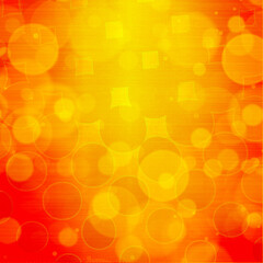 Red bokeh square background for banner, poster, ad, celebrations, and various design works