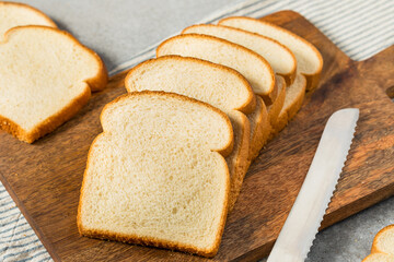Healthy White Sandwich Bread Loaf