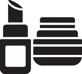 cosmetics-themed stickers, icon