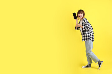 Fototapeta premium 20s Asian college student