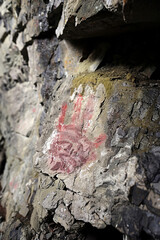 Monolithic cave art, unraveling mysteries of prehistoric civilizations.