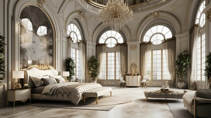 Luxury bedroom UHD wallpaper