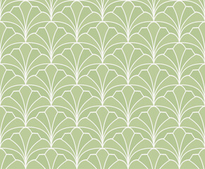 
Classic art deco vector seamless pattern. Abstract vintage background. Geometric damask texture.