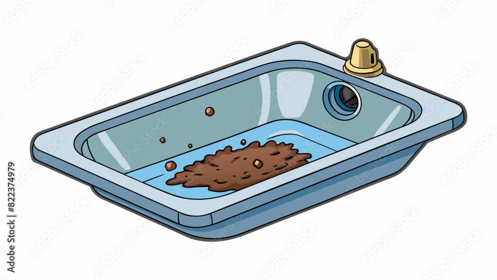 Poster a clogged drain the sink is filled with stagnant water that doesnt seem to drain despite multiple at