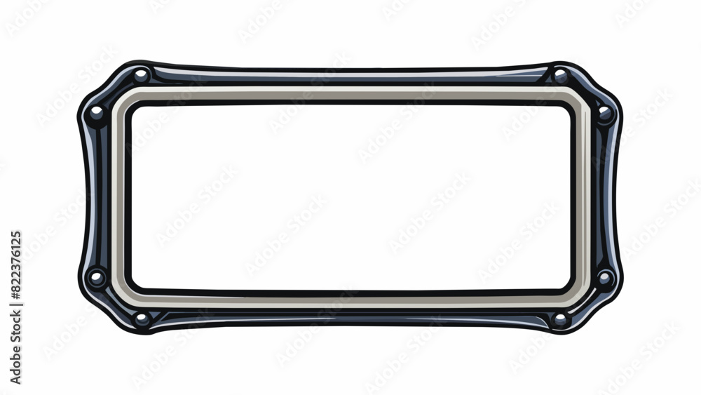 Poster a modern frame made of sleek black metal with a thin border and a matte finish. its crisp lines and 