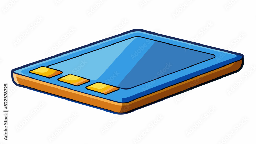 Poster Smooth and cool to the touch A sleek surface that feels cool and smooth to the touch often used for countertops or decorative objects.. Cartoon Vector