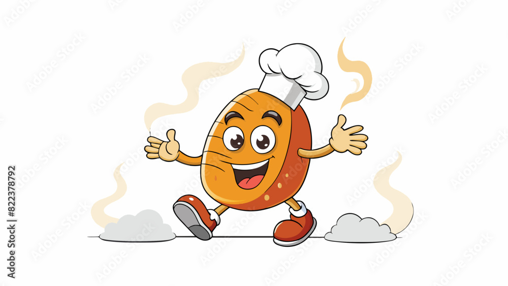 Poster the aroma of freshly baked bread wafting through the air had an enticing and delightful effect on th