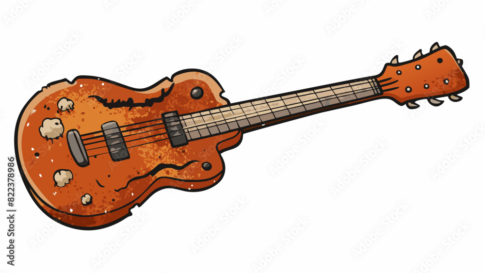 Poster the guitars tone was gritty and rough with a scratchy sound emanating from its taut worn strings as 