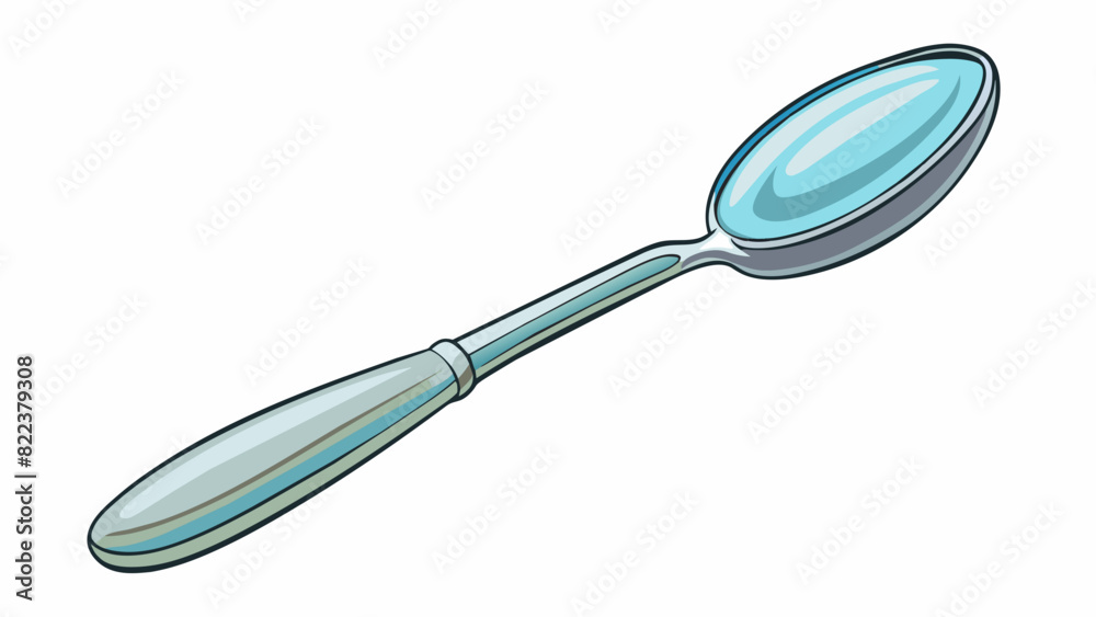 Leinwandbilder the silver s this name represents a small delicate object made of shiny silver. it has a long slende