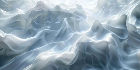 Obraz premium A computer-generated depiction of towering peaks and valleys in a mountain range