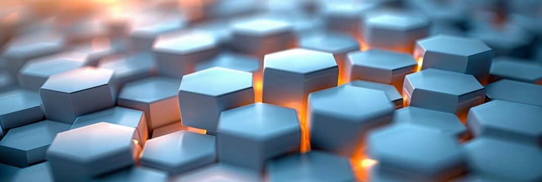 Close up view of a bunch of cubes arranged neatly in a pattern, showcasing their uniformity and geometric shapes