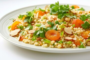 Savory Apricot Couscous with Fresh Herbs