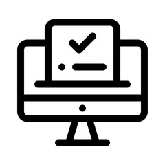 approved line icon