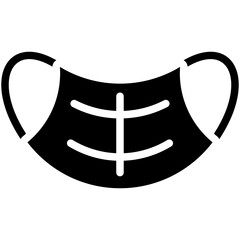 mask solid icon