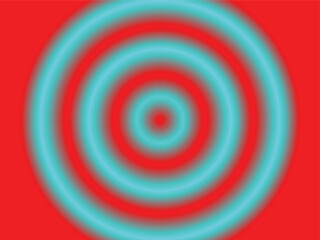 Rad, sky blue and light color combination gradient background design.