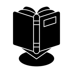 Book Point Glyph