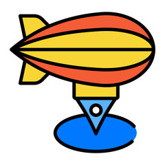 Air Balloon Point Filled