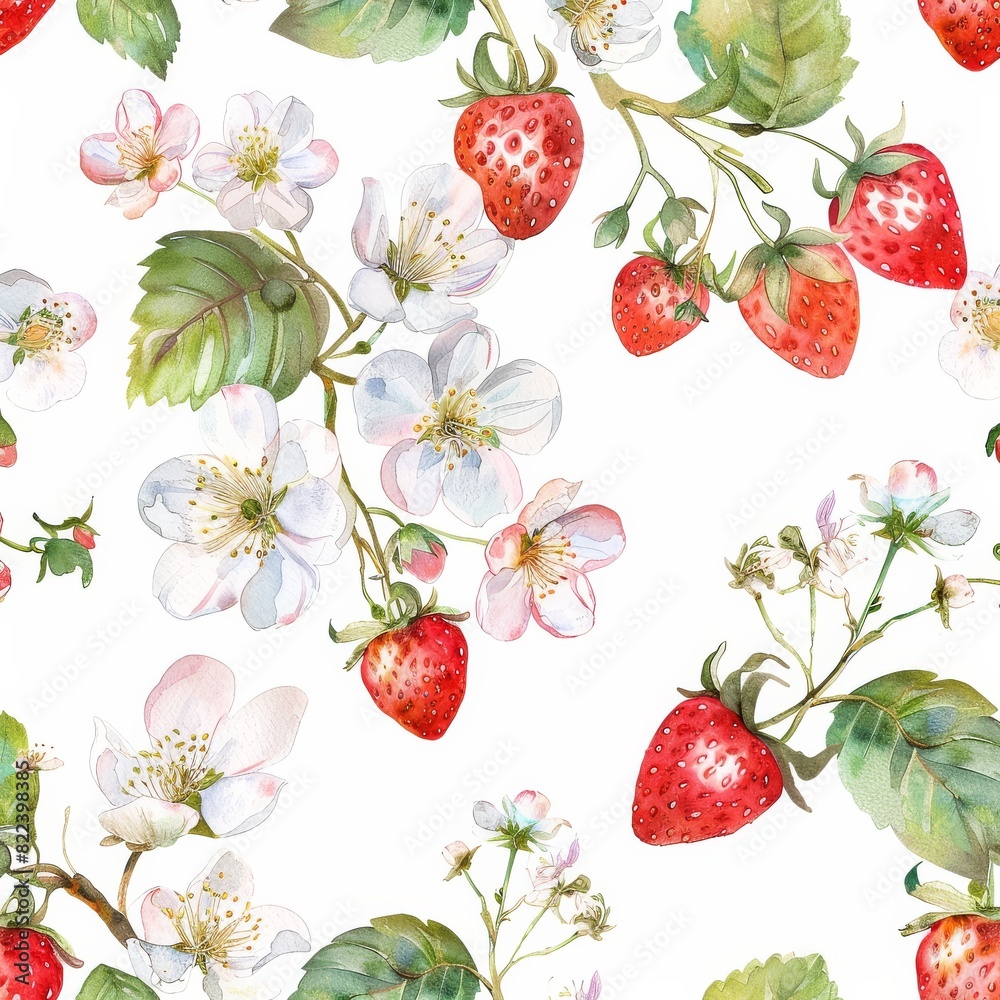 Sticker strawberry