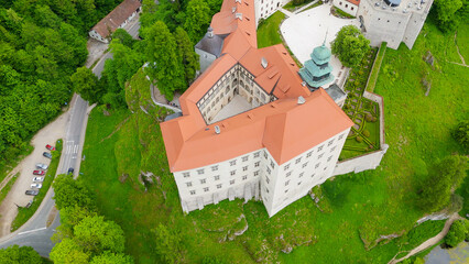 Pieskowa Skala Castle, in Poland.