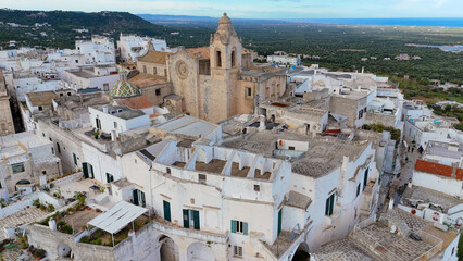 Ostuni, in Puglia, Italy.