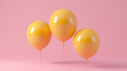 Background with balloons of different colors. Design a greeting card or a birthday invitation.